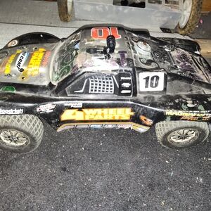 Black and Gray Remote Control Car